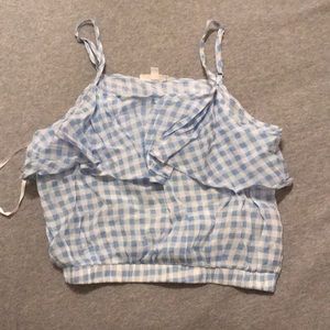 Marshall’s Checkered Crop Top